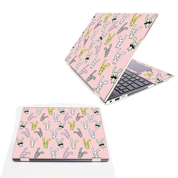 MightySkins HPSX3601518-Bunny Bunches Skin Decal Wrap for HP Spectre X360 15.6 in. 2018 Sticker - Bunny Bunches