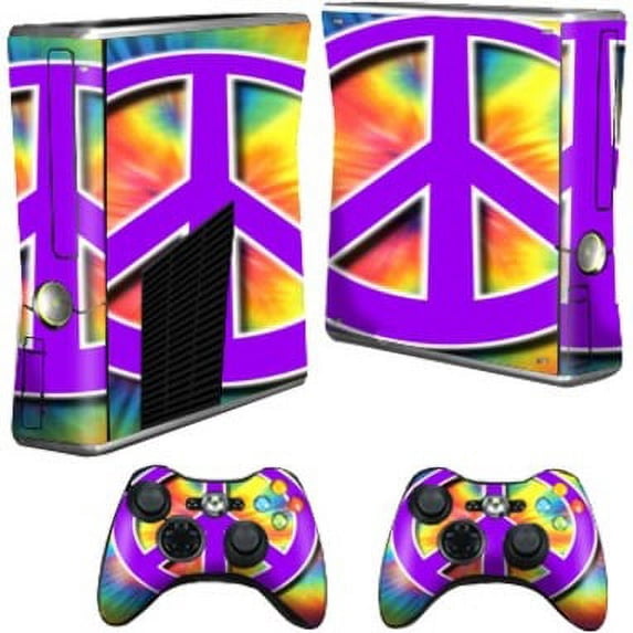 MightySkins Hippie Time, Microsoft Xbox 360 S Slim System