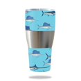 thumbnail image 1 of MightySkins IBTUM30-Billfish Stripes Skin for IBEX 30 oz Tumbler - Billfish Stripes, 1 of 4