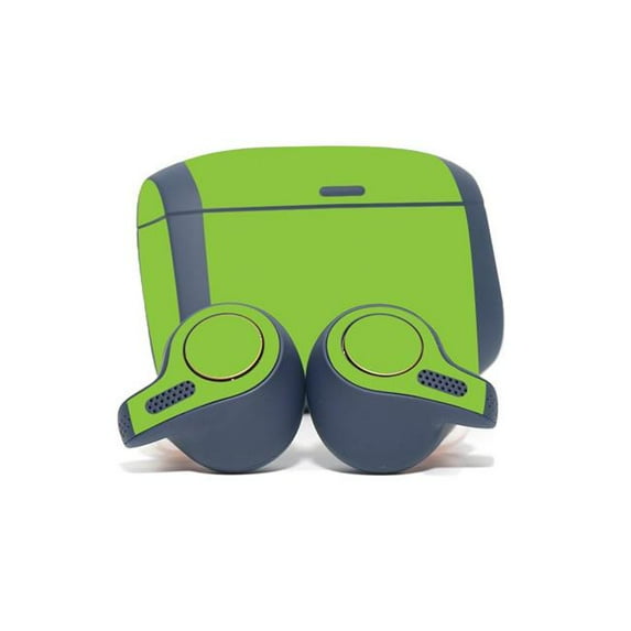 MightySkins JABE65T-Solid Lime Green Skin Decal Wrap for Jabra Elite Active 65T Sticker - Solid Lime Green