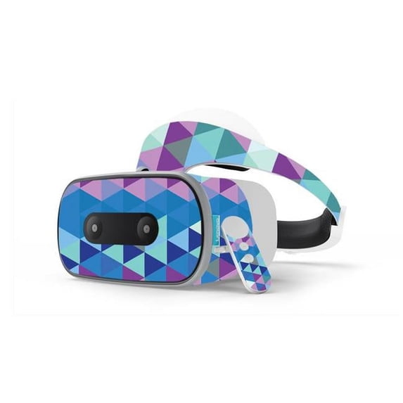 MightySkins LEMISO-Purple Kaleidoscope Skin Decal Wrap for Lenovo Mirage Solo Sticker - Purple Kaleidoscope