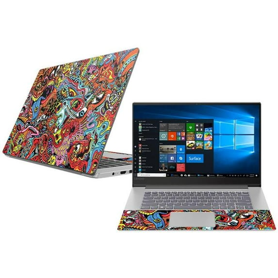 MightySkins LEN530S15-Acid Trippy Skin for Lenovo Ideapad 530S 15 in. 2018 - Acid Trippy