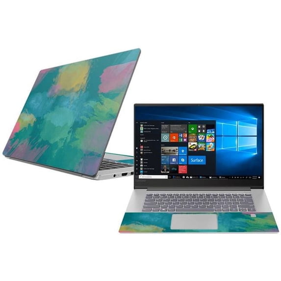 MightySkins LEN530S15-Watercolor Blue Skin for Lenovo Ideapad 530S 15 in. 2018 - Watercolor Blue