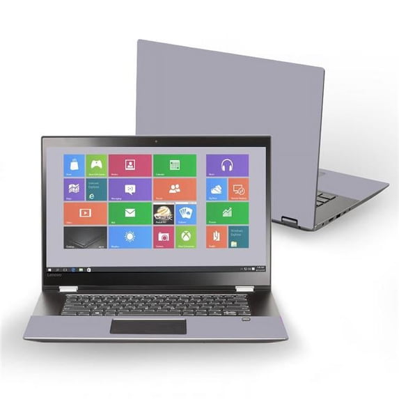 MightySkins LENFLX515-Solid Gray Skin for 15 in. 2017 Lenovo Flex 5, Solid Gray
