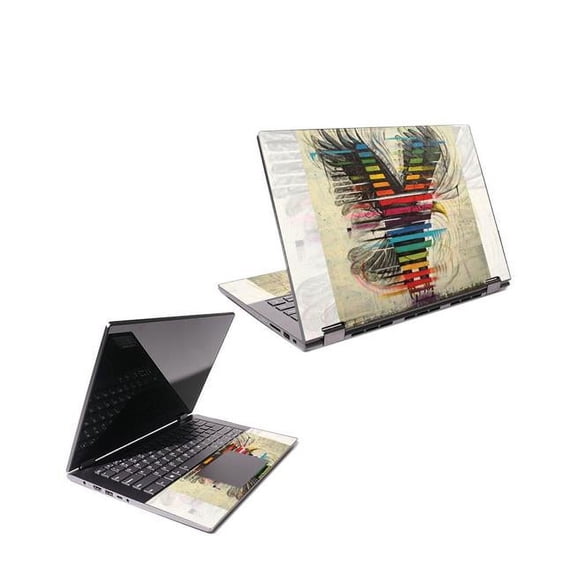 MightySkins LENFLX614-Rainbow Eagle Skin for Lenovo Flex 6 14 in. 2018 - Rainbow Eagle
