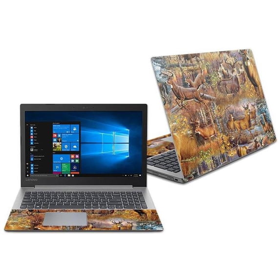 MightySkins LENID33015-Deer Pattern Skin Decal Wrap for Lenovo Ideapad 330 15 in. 2018 Sticker - Deer Pattern