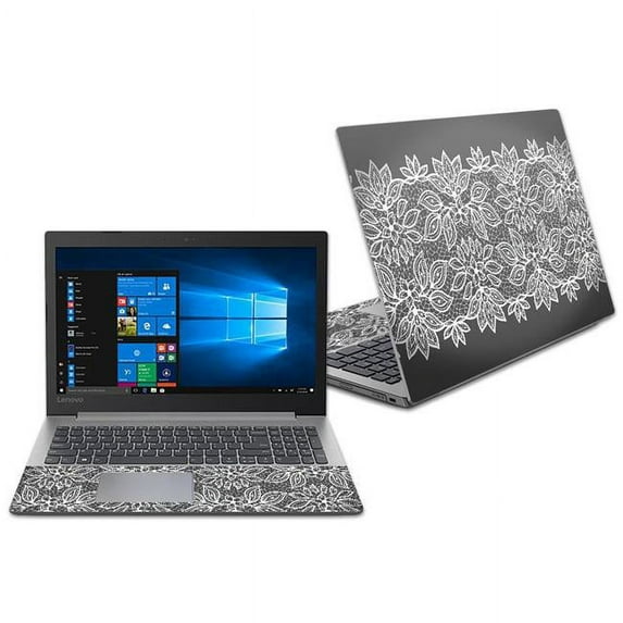 MightySkins LENID33015-Floral Lace Skin Decal Wrap for Lenovo Ideapad 330 15 in. 2018 Sticker - Floral Lace