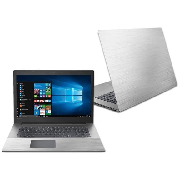 MightySkins LENID33017-Cold Steel Skin Decal Wrap for Lenovo Ideapad 330 17 in. 2018 Sticker - Cold Steel