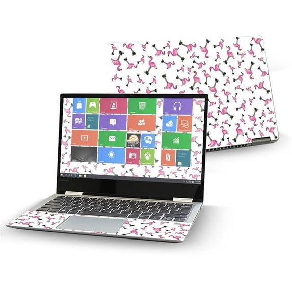 MightySkins LENY72013-Cool Flamingo 13 in. Skin Decal Wrap for Lenovo Yoga 720 2017 - Sticker Cool Flamingo