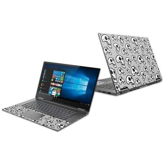 MightySkins LENY73015-Laughing Skulls Skin Decal Wrap for Lenovo Yoga 730 15 in. 2018 Sticker - Laughing Skulls