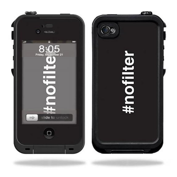 MightySkins LIFIP4-No Filter Skin for Lifeproof iPhone 4 & 4S Case - No Filter