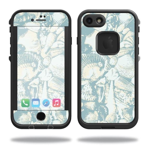 MightySkins LIFIP7-Blue Seashells Skin for Lifeproof iPhone SE 2020 7 & 8 - Blue Seashells