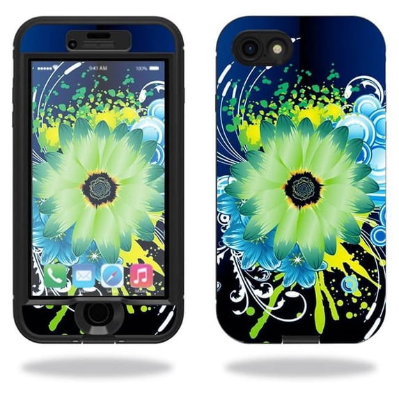 MightySkins LIFIP7NUD-Flower Explosion Skin for Lifeproof Nuud iPhone SE 2020 7 & 8 Wrap Cover Sticker - Flower Explosion