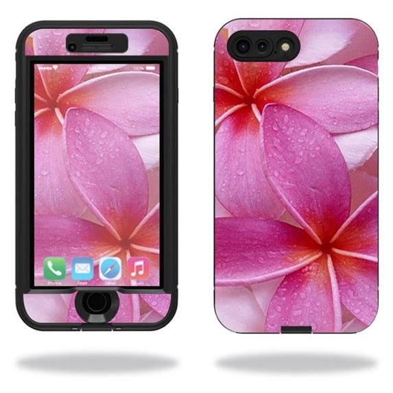 MightySkins LIFIP7PLNUD-Flowers Skin for Lifeproof Nuud iPhone 7 Plus Sticker Wrap Cover Sticker - Flowers