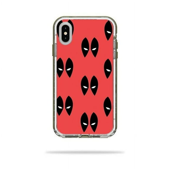 MightySkins LIFNIPXSM-Dead Eyes Pool Skin Decal Wrap for LifeProof NEXT iPhone XS Max Case Sticker - Dead Eyes Pool