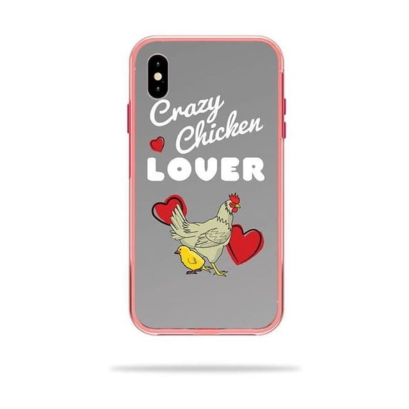 MightySkins LIFSLIPXSM-Crazy Chicken Lover Skin Decal Wrap for LifeProof SLAM iPhone XS Max Case Sticker - Crazy Chicken Lover