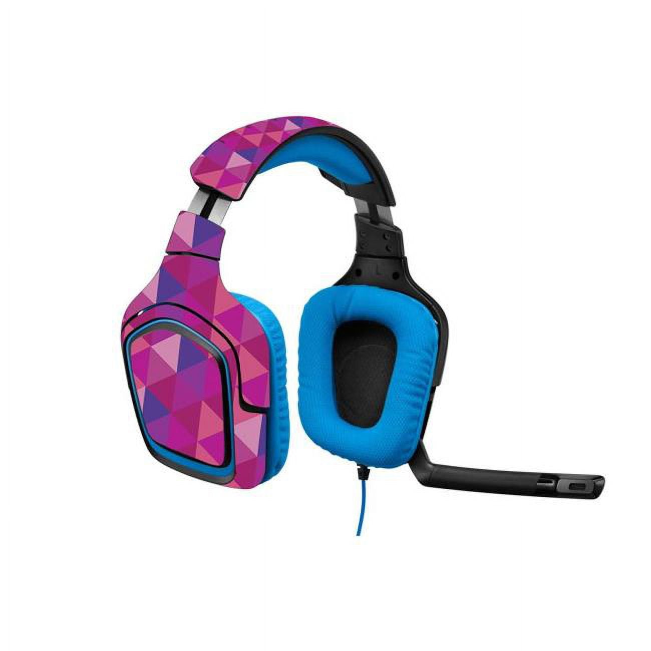 MightySkins LOGG430 Pink Kaleidoscope Skin for Logitech G430 Gaming Headset Pink Kaleidoscope Walmart