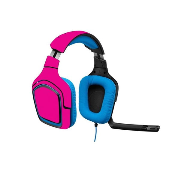 MightySkins LOGG430-Solid Hot Pink Skin for Logitech G430 Gaming Headset - Solid Hot Pink