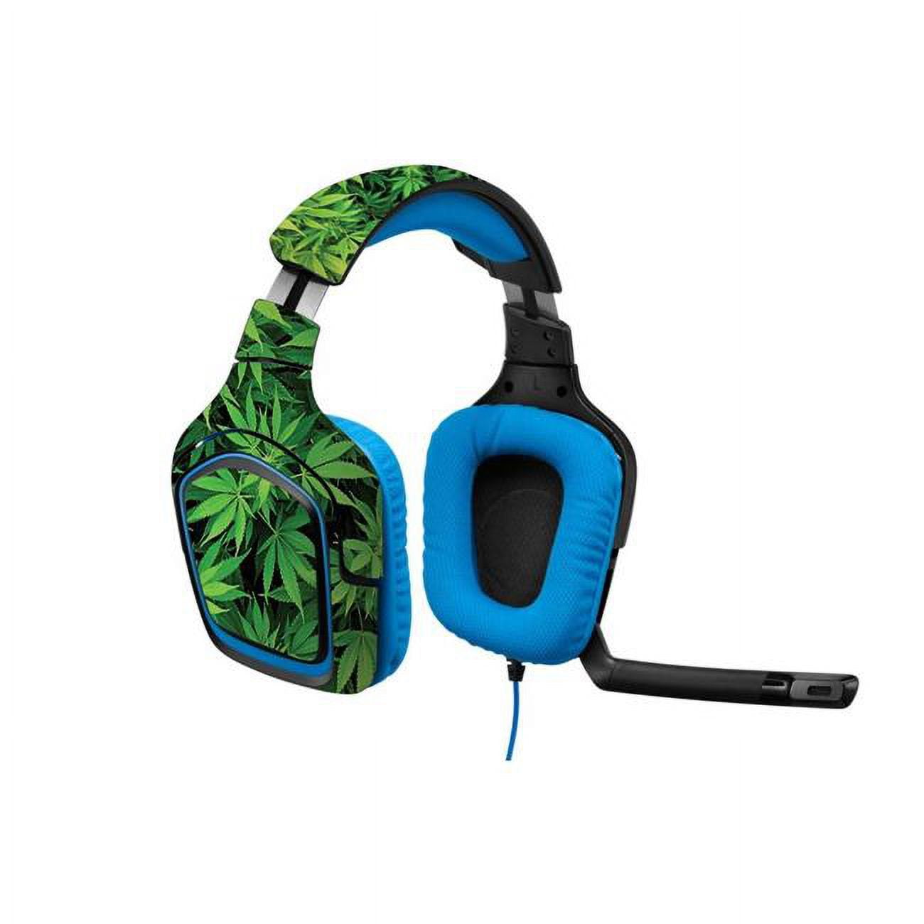 MightySkins LOGG430 Weed Skin for Logitech G430 Gaming Headset Weed Walmart