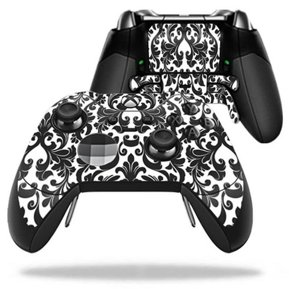 MightySkins MIELITECO-Black Damask Skin Decal Wrap for DJI Mavic Pro Quadcopter Drone Cover - Turquoise Chevron
