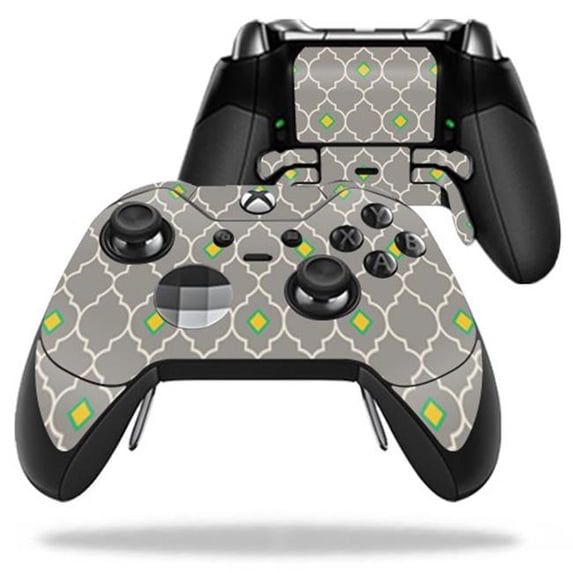 MightySkins MIELITECO-Quatrefoil Skin Decal Wrap for Microsoft Xbox One Elite Controller - Quatrefoil
