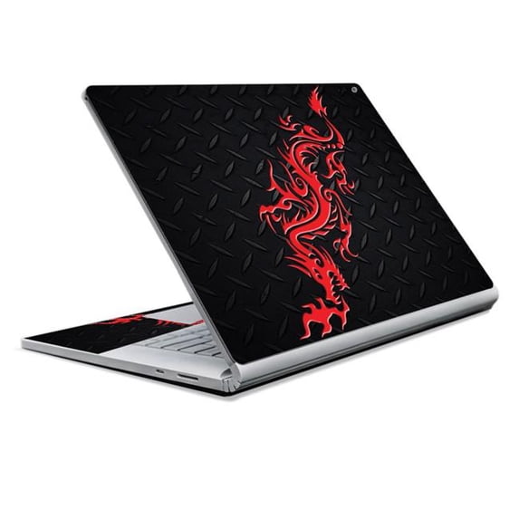 MightySkins MISURFB215-Red Dragon Skin for 15 in. 2018 Microsoft Surface Book 2, Red Dragon