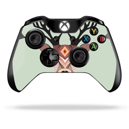 MightySkins MIXBONCO-Aztec Deer Skin Decal Wrap for Microsoft Xbox One & One S Controller Sticker - Aztec Deer