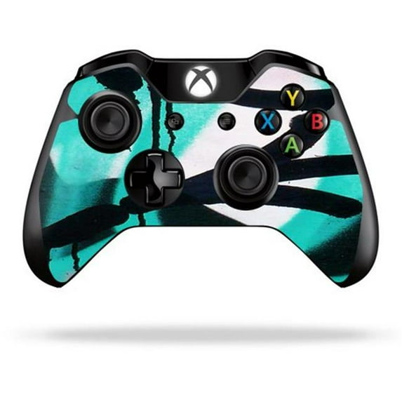 MightySkins MIXBONCO-Graffiti Tagz Skin Decal Wrap for Microsoft Xbox One & One S Controller Sticker - Graffiti Tagz