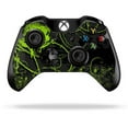 thumbnail image 1 of MightySkins MIXBONCO-Green Distortion Skin Decal Wrap for Microsoft Xbox One & One S Controller Sticker - Green Distortio, 1 of 4