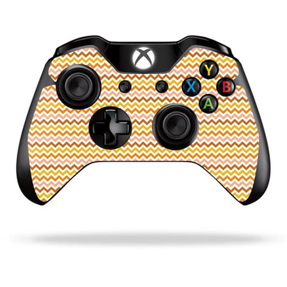 MightySkins MIXBONCO-Harvest Chevron Skin Decal Wrap for Microsoft Xbox One & One S Controller Sticker - Harvest Chevron