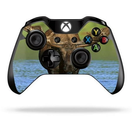 MightySkins MIXBONCO-Moose Skin Decal Wrap for Microsoft Xbox One & One S Controller Sticker - Moose