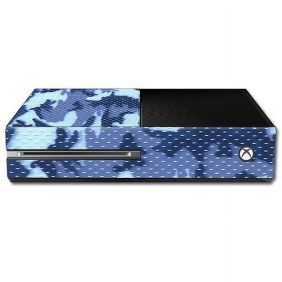 MightySkins MIXBONE-Blue Camo Skin Decal Wrap for Microsoft Xbox One Console Sticker - Blue Camo