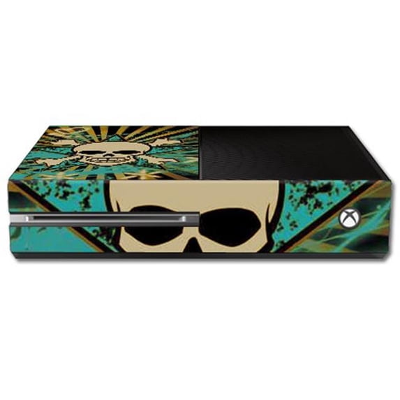 MightySkins MIXBONE-Skull Rays Skin Decal Wrap for Microsoft Xbox One Console Sticker - Skull Rays