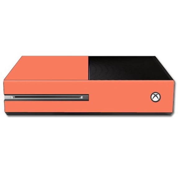 MightySkins MIXBONE-Solid Salmon Skin Decal Wrap for Microsoft Xbox One Console - Solid Salmon