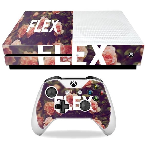 MightySkins MIXBONES-Flex Skin Decal Wrap for Microsoft Xbox One S Sticker - Flex