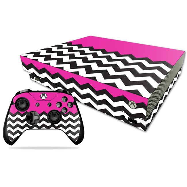 MightySkins Solid Pink Skin Compatible With Microsoft Xbox One Console - Scratch-Resistant Vinyl Decal Wrap