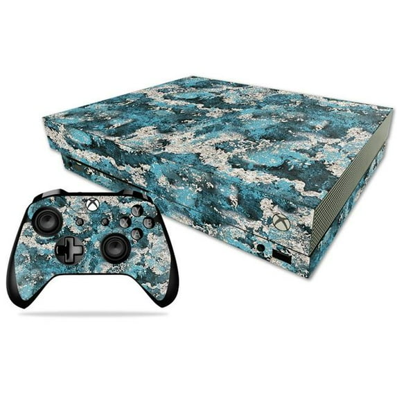 MightySkins MIXBONXCMB-Rift Skin Decal Wrap for Microsoft Xbox One X Combo Sticker - Rift