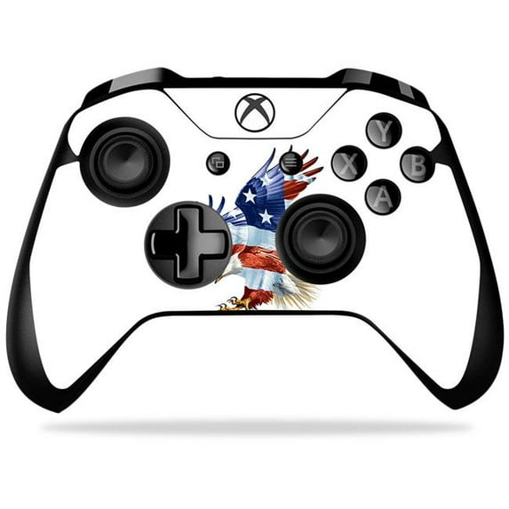 MightySkins MIXBONXCO-American Eagle Skin Decal Wrap for Microsoft Xbox One X Controller Sticker - American Eagle