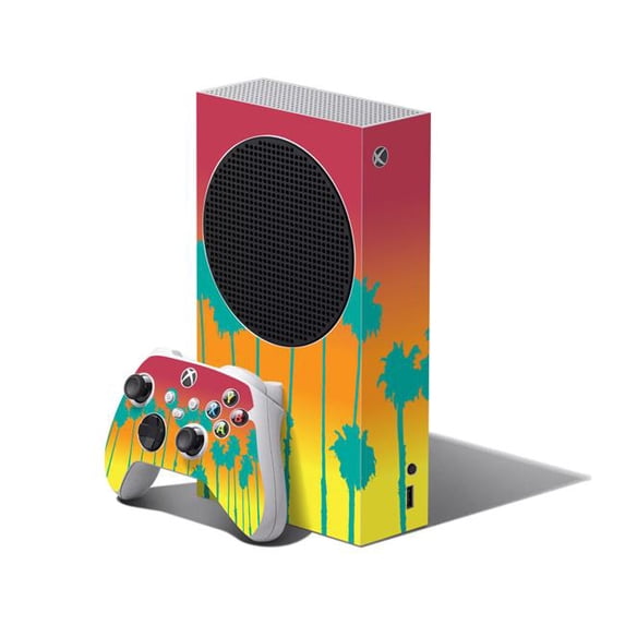 MightySkins MIXBSERSCMB-Sherbet Palms Skin for XBOX Series S Bundle - Sherbet Palms