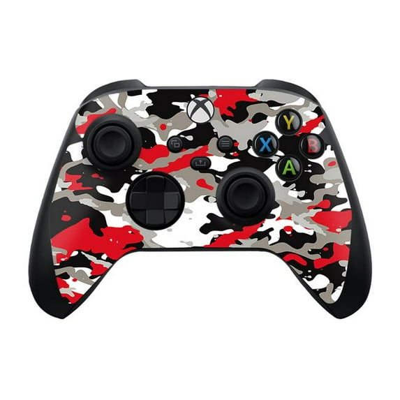 MightySkins MIXBSERXSCON-Red Camo Skin for XBOX Series X & S Controller - Red Camo