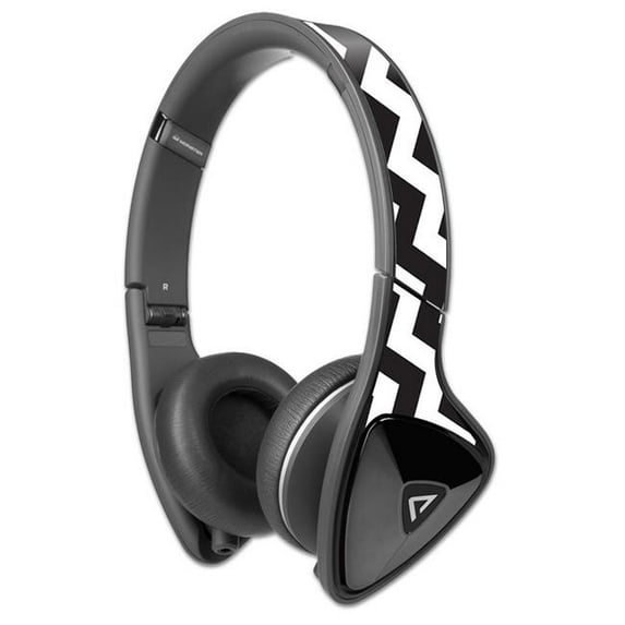 MightySkins MODNA-Red Chevron Skin for Monster DNA Headphones Wrap Cover Sticker - Red Chevron