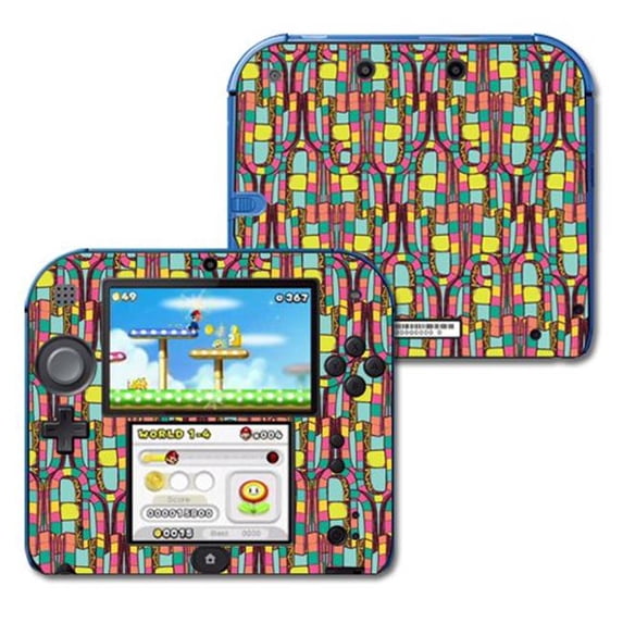 MightySkins NI2DS-Color Bridge Skin Decal Wrap for Nintendo 2DS Sticker - Color Bridge