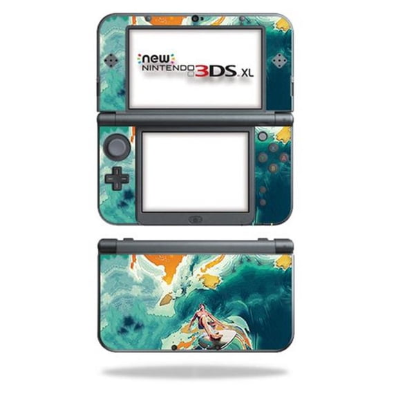 MightySkins NI3DSXL2-Acid Surf Skin Decal Wrap for Nintendo 3DS XL 2015 - Acid Surf