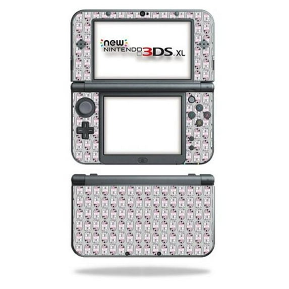 MightySkins NI3DSXL2-Pink Galaxy Bots Skin Decal Wrap for New Nintendo 3DS XL 2015 - Pink Galaxy Bots