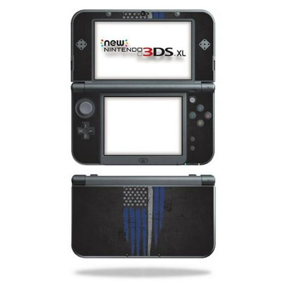 MightySkins NI3DSXL2-Thin White Line Skin Decal Wrap for New Nintendo 3DS XL 2015 - Thin White Line