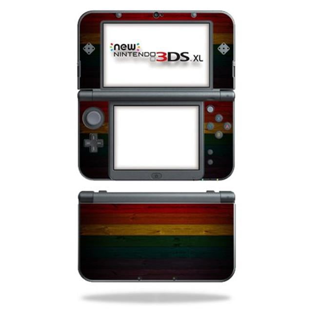 3ds Cover Sticker MightySkins NI3DSXL2-Wood Style Skin Decal Wrap for New Nintendo 3DS XL ...