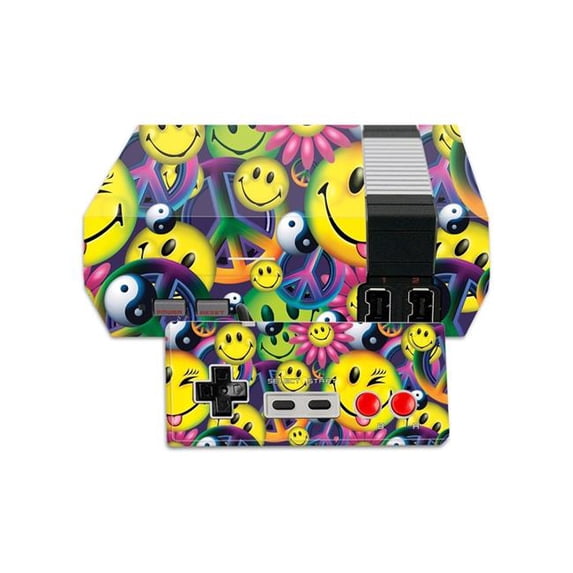 MightySkins NINESCL-Peace Smile Skin Decal Wrap for Nintendo NES Classic Edition - Peace Smile