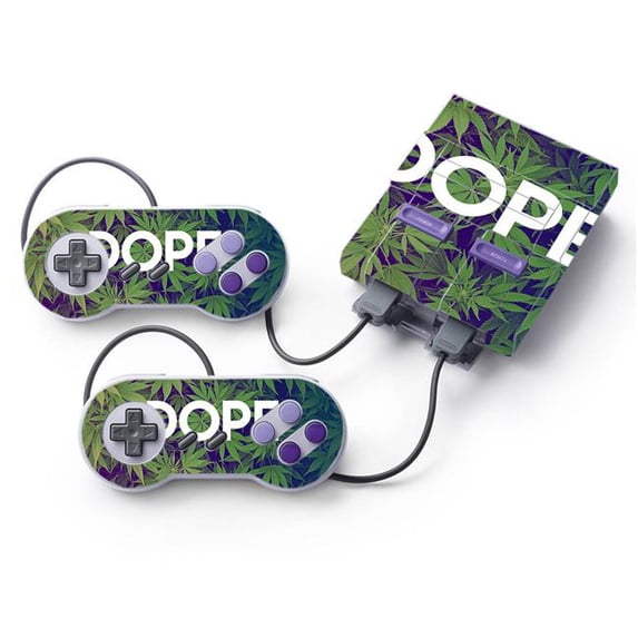 MightySkins NISUNES-Dope Skin for Nintendo Super NES Classic - Dope