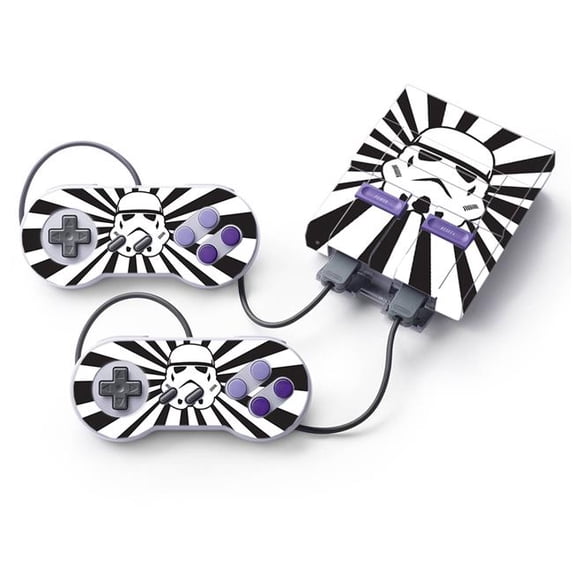 MightySkins NISUNES-Star Rays Skin for Nintendo Super NES Classic - Star Rays