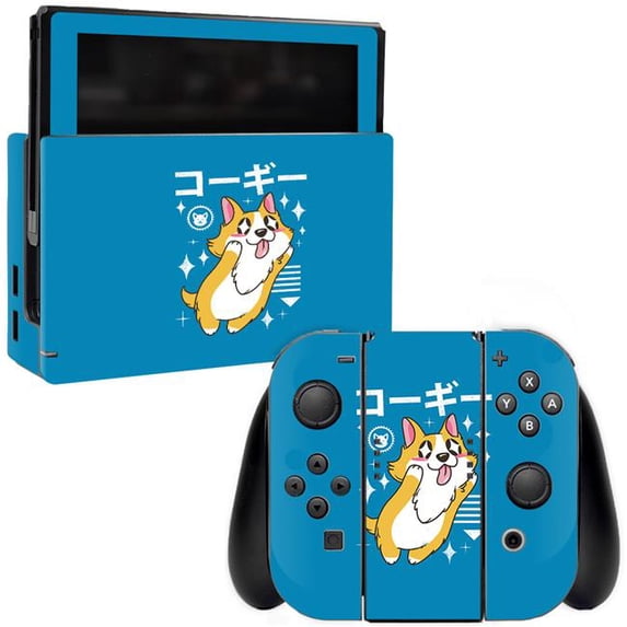 MightySkins NISWI-Corgi Kawaii Skin for Nintendo Switch, Corgi Kawaii